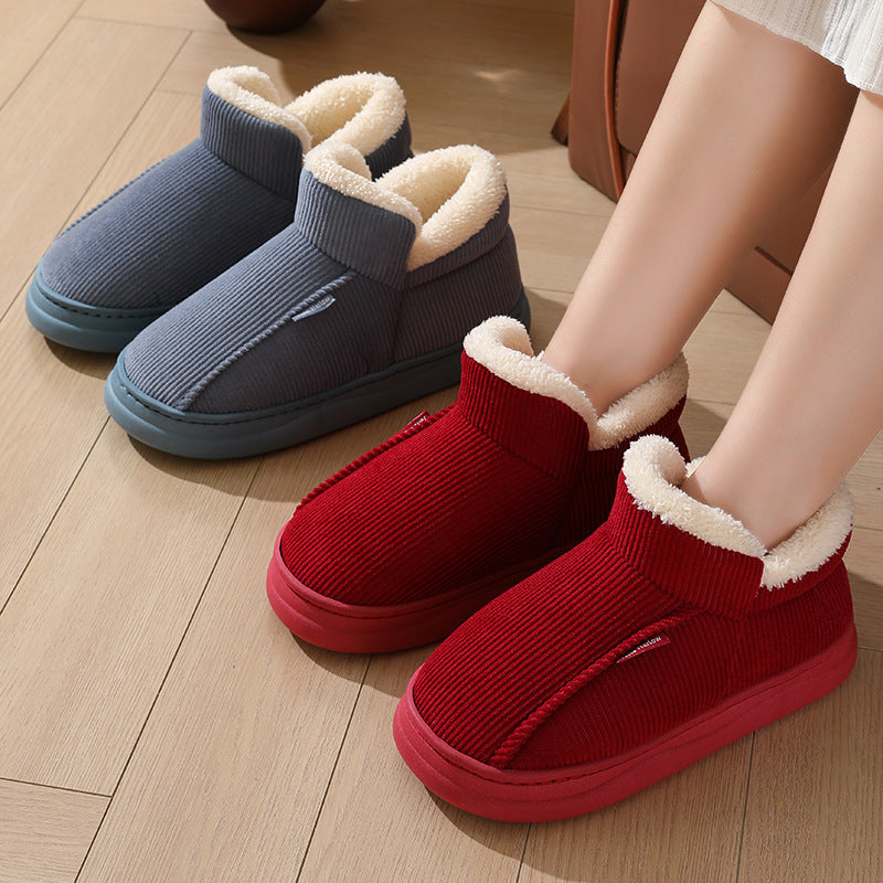 Gefütterte Indoor-Baumwollschuhe – Bild 11 | LuxeStyle