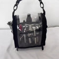 Transparente, wasserdichte Kosmetiktasche