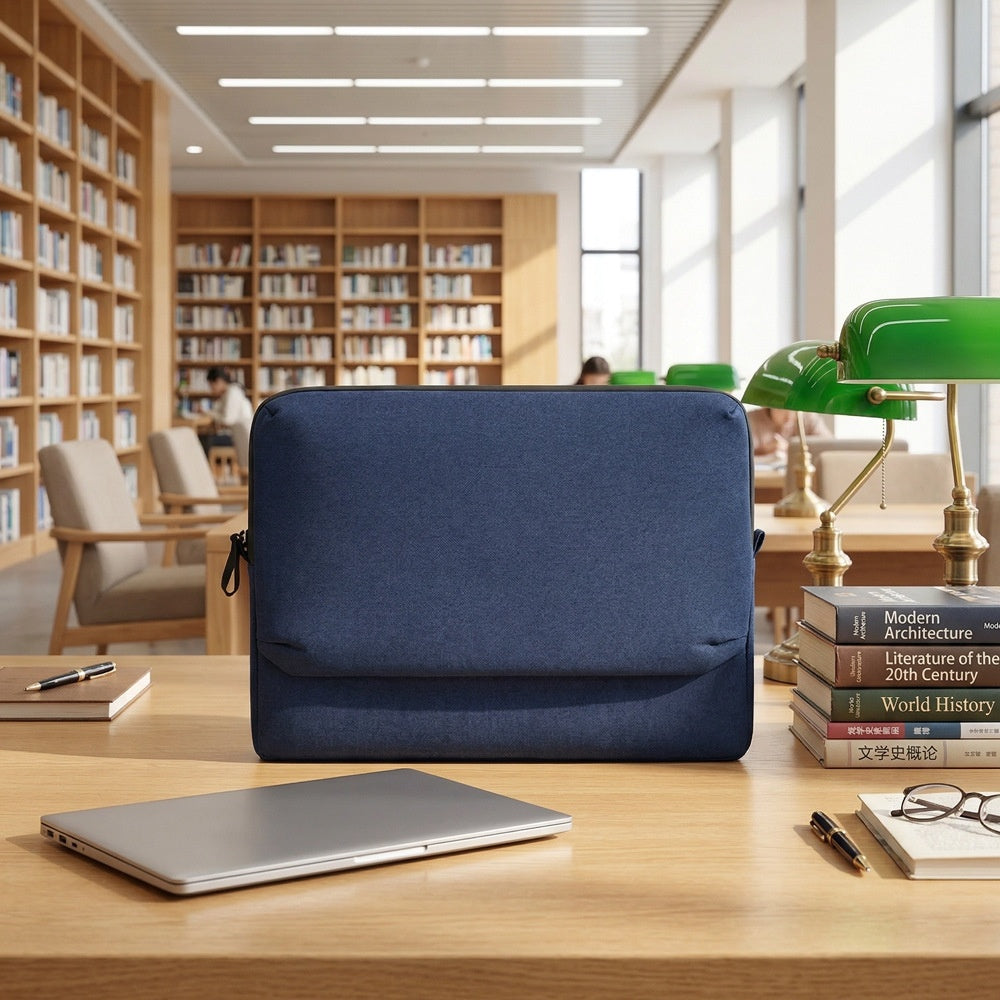 Stossfeste Laptop-Hülle mit Frontöffnung | LuxeStyle