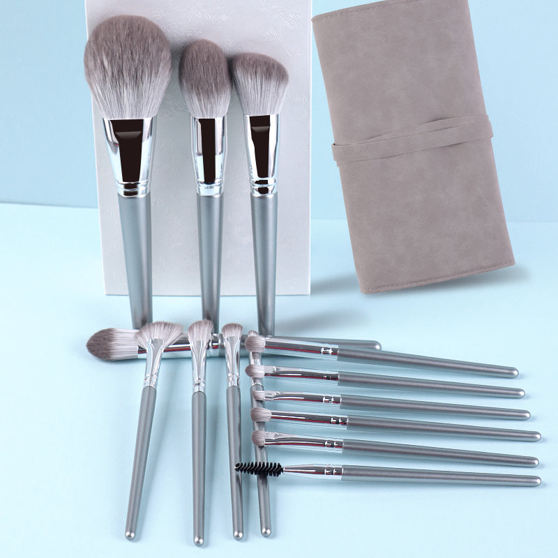14-teiliges Pinselset mit Holzgriff – Bild 8 | LuxeStyle
