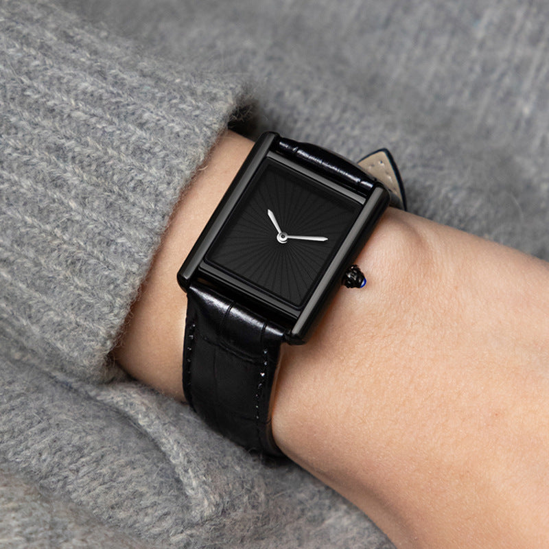 Herrenuhr «Carré» – Minimalist Square