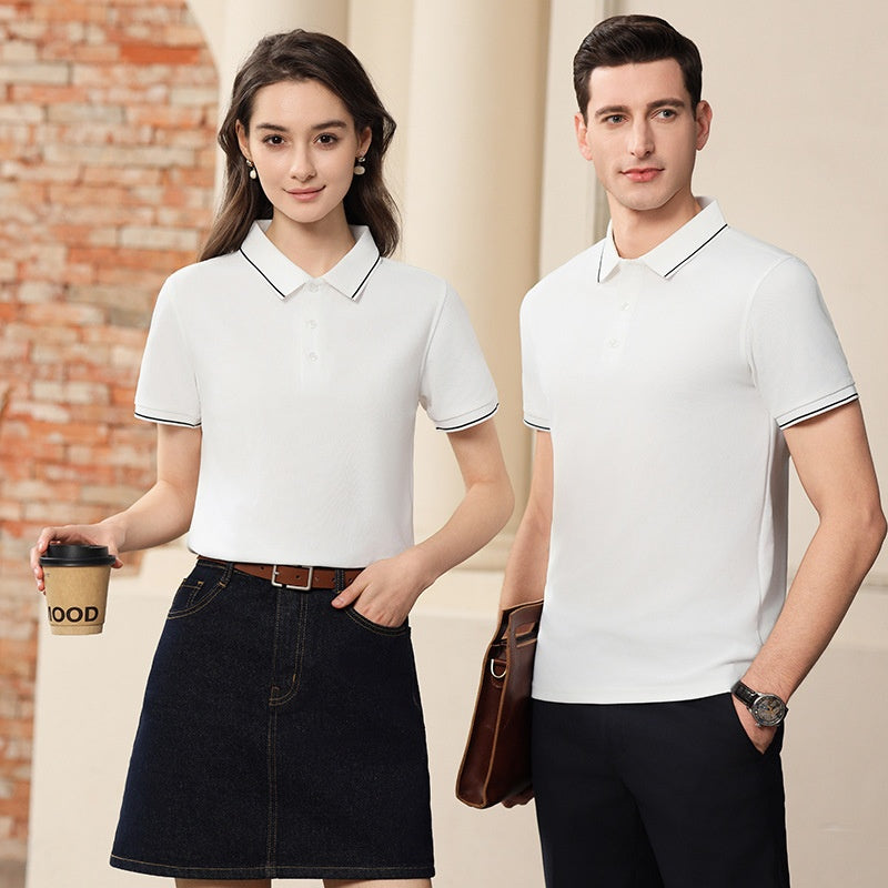 Antibakterielles Polo-Shirt mit Revers – Bild 7 | LuxeStyle