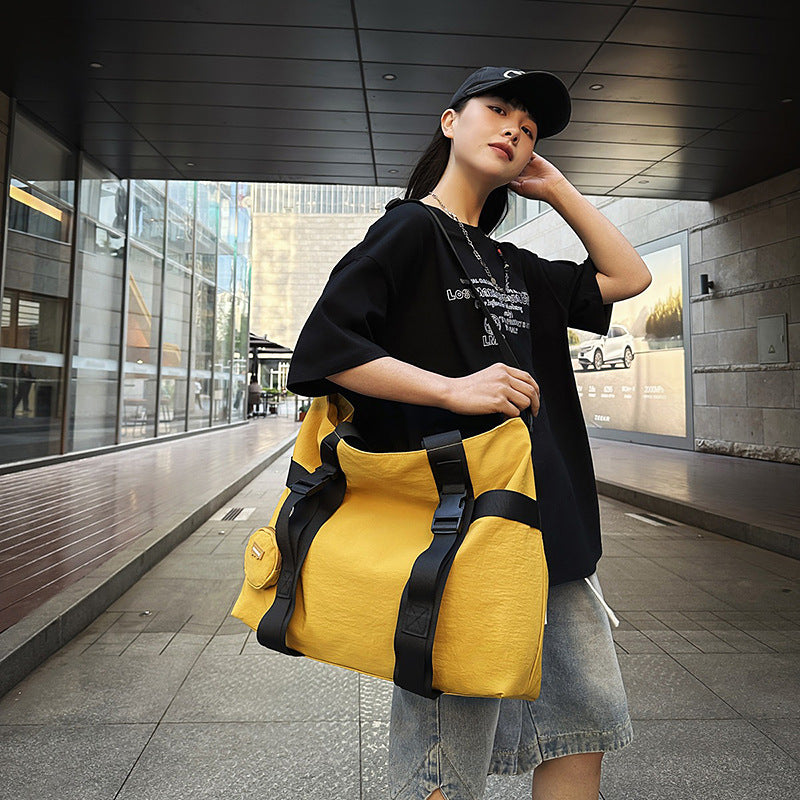 Grosse Tragetasche für Reisen – Schultertasche Herren – Bild 3 | LuxeStyle