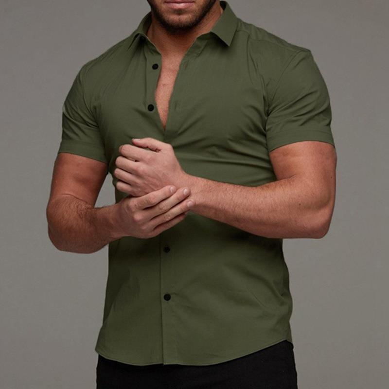Herren Fitness-Shirt Kurzarm – Bild 6 | LuxeStyle