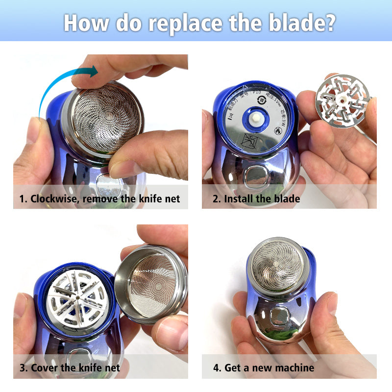 Miniatur-Shaver für präzises Rasieren