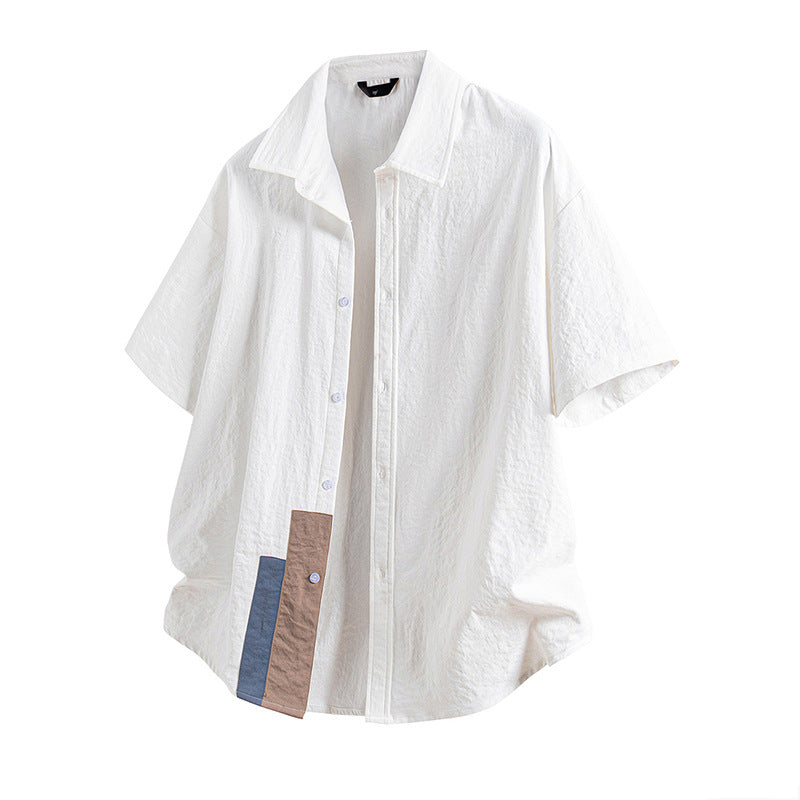 Herren Kurzarm-Shirt Sommer Casual Dünn – Bild 10 | LuxeStyle