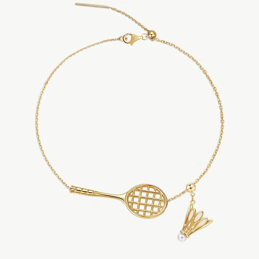 Armband mit Badmintonschläger-Anhänger – Bild 6 | LuxeStyle