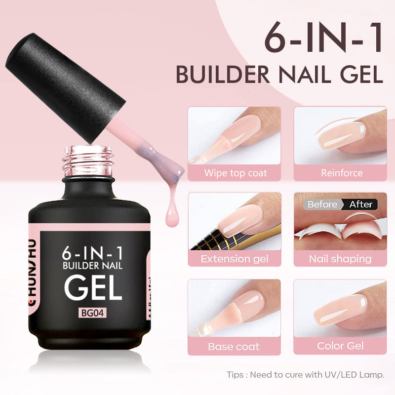 6-in-1 Verlängerungsgel für Nägel, 15ml – Bild 2 | LuxeStyle