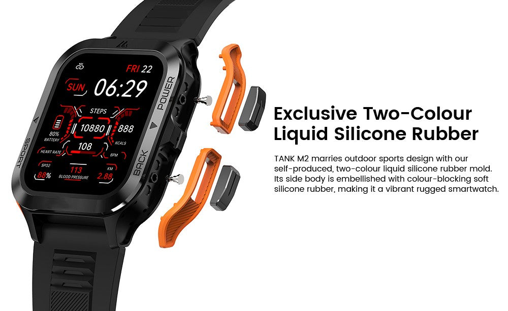 Wasserdichte Smartwatch mit Bluetooth-Telefonie | LuxeStyle