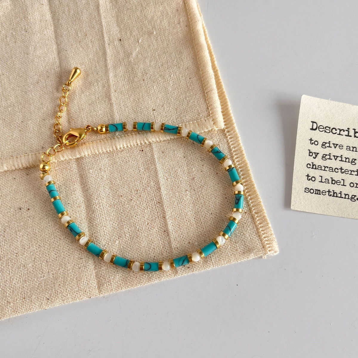 Armband aus Achat für Damen – Bild 6 | LuxeStyle