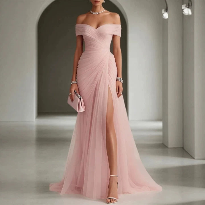 Elegantes Off-Shoulder Abendkleid für Damen