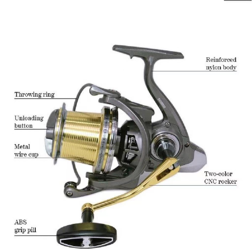 Bearings Spinnrolle Long Cast – SH10000/SH12000 – Bild 5 | LuxeStyle