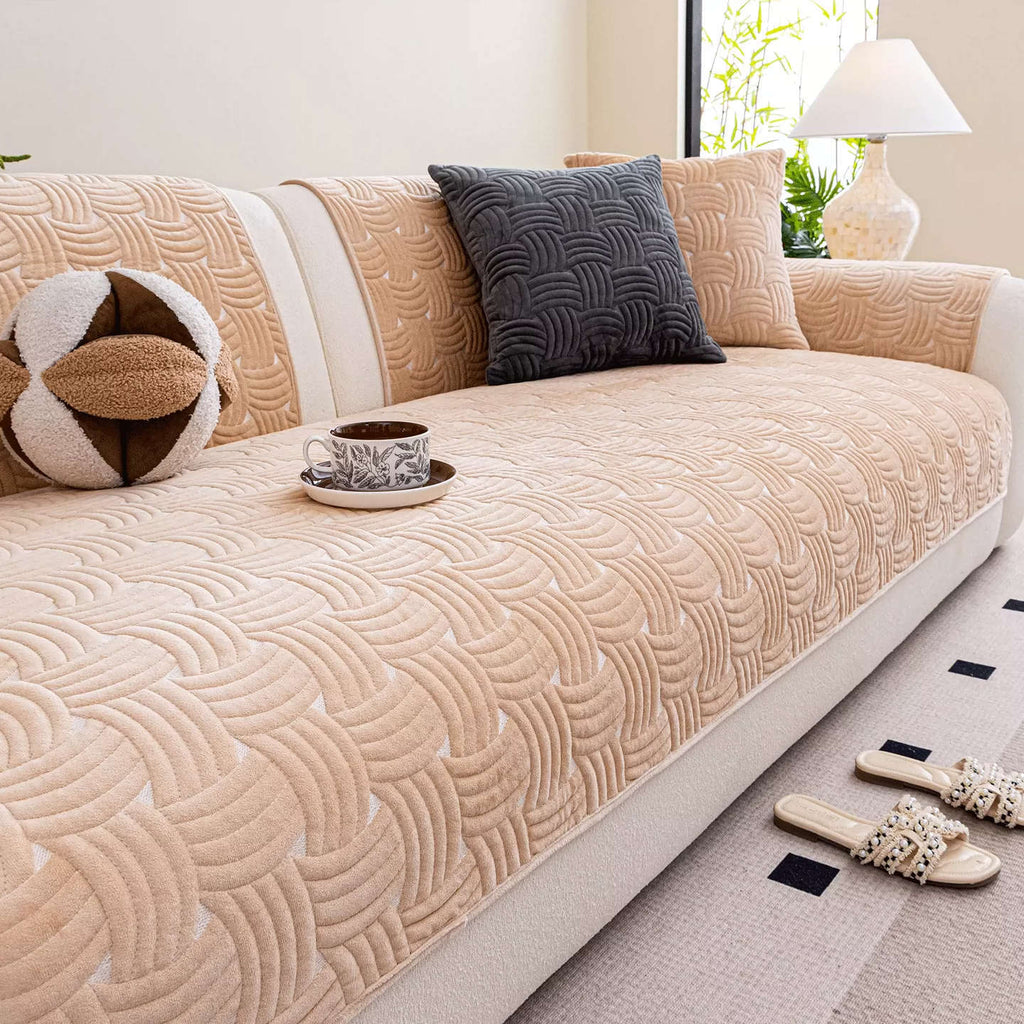Sofa Kissenbezug aus Milchvelvet 70x70 cm – Bild 3 | LuxeStyle