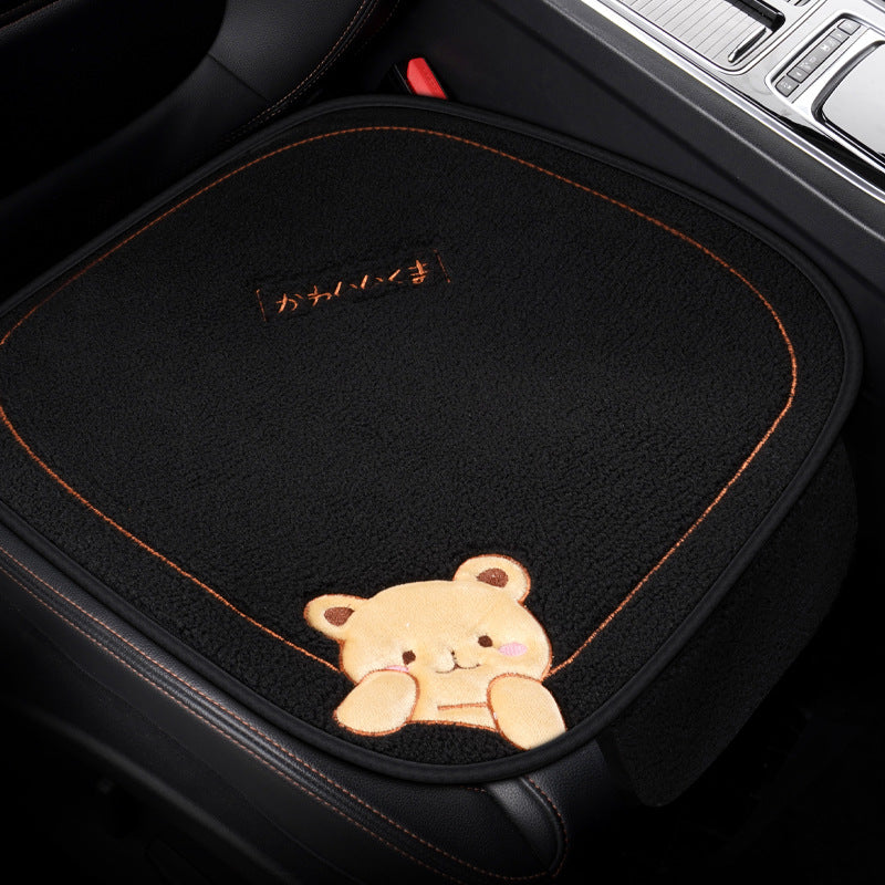Auto-Sitzkissen-Set aus Plüsch – Bild 8 | LuxeStyle