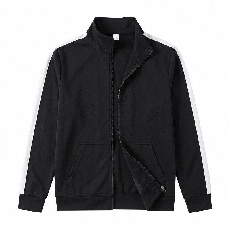 Herren-Jacke Relaxed Fit Sporty Zip-Up