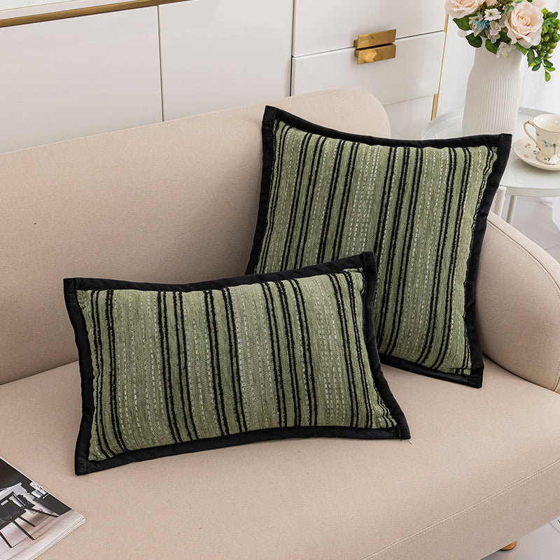 Gestreifter Jacquard-Kissenbezug – Bild 11 | LuxeStyle