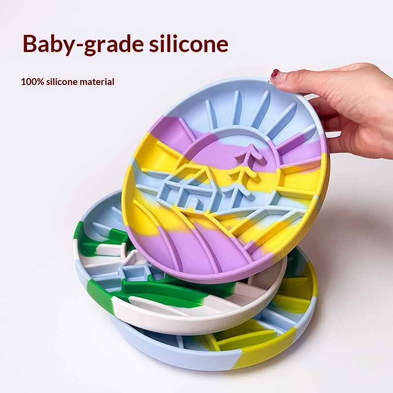Schleckschale für langsames Fressen