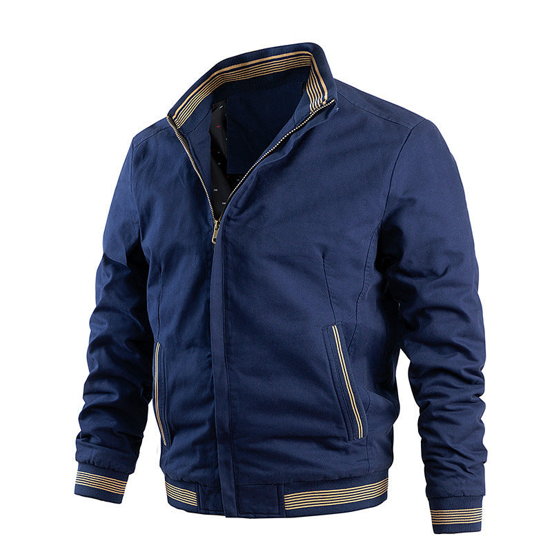 Freizeitjacke Slim Fit mit Patch-Taschen