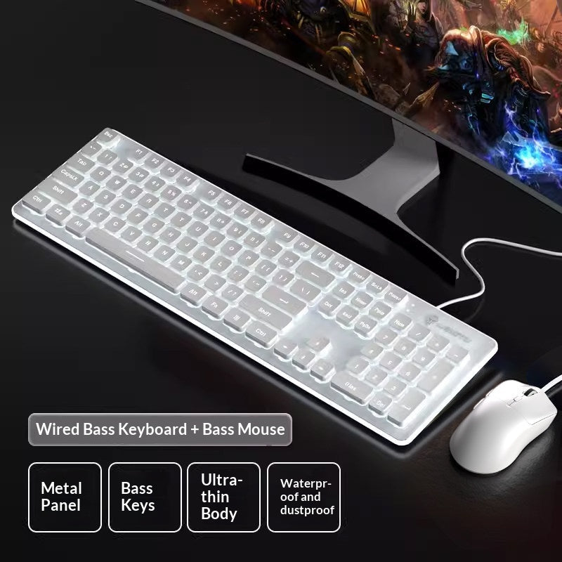 Hintergrundbeleuchtete Tastatur