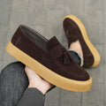 Derby Loafers im Britischen Casual-Stil
