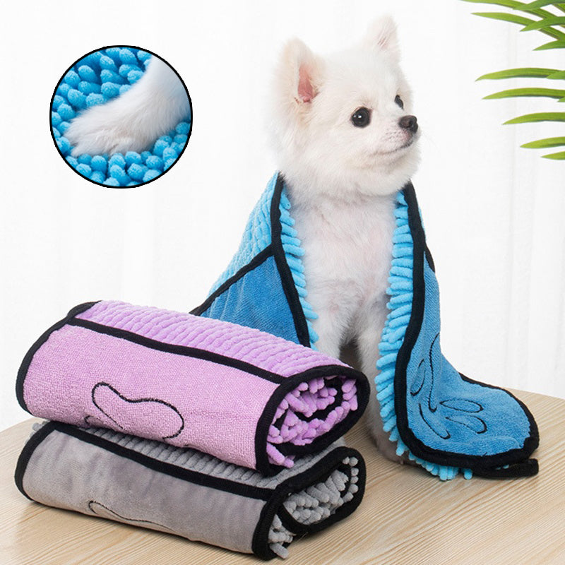 Superabsorbentes Badehandtuch für Haustiere