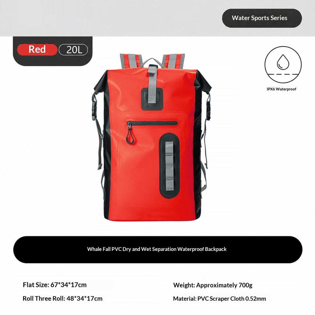 Wasserdichter Rucksack für Outdoor-Aktivitäten – Bild 4 | LuxeStyle