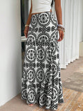 Boho-Maxirock mit Print – Bild 1 | LuxeStyle