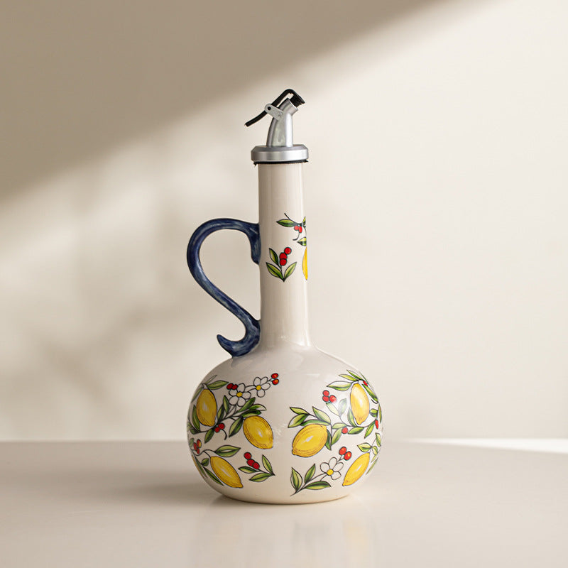 Keramik-Ölflasche Fischform – Bild 2 | LuxeStyle