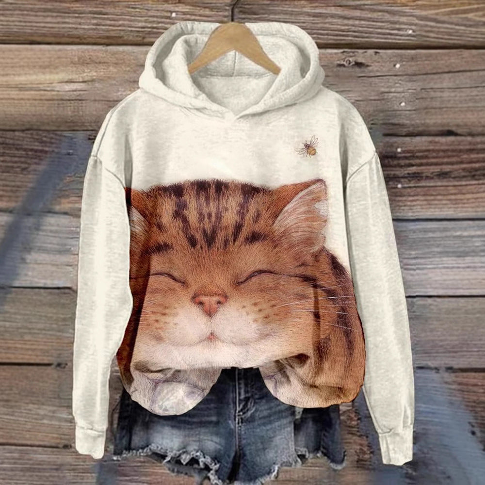 3D Digital-bedrucktes Sweatshirt für Damen – Bild 5 | LuxeStyle