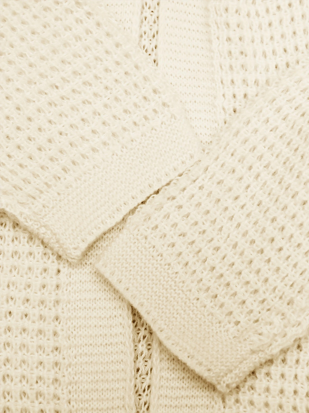 Boho Plus-Grösse Langarm Strickcardigan mit Laternenärmeln