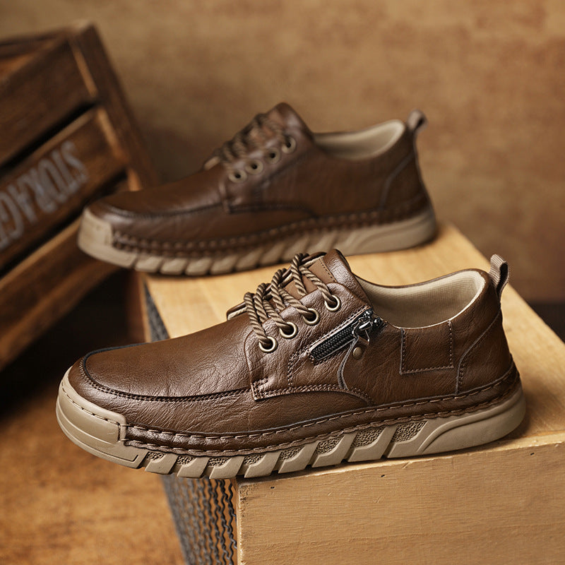 Leichte Herrenschuhe mit weichen Sohlen – Bild 7 | LuxeStyle