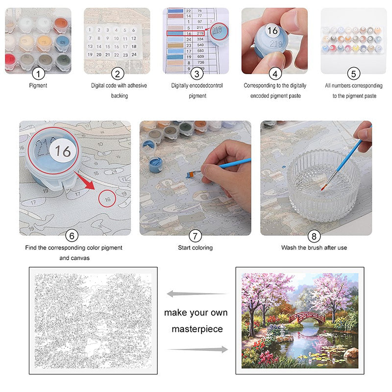 DIY Digital Painting Kit «Magic Of Night»