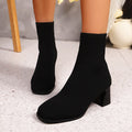 Gestrickte Ankle Boots für Damen – Bild 9 | LuxeStyle