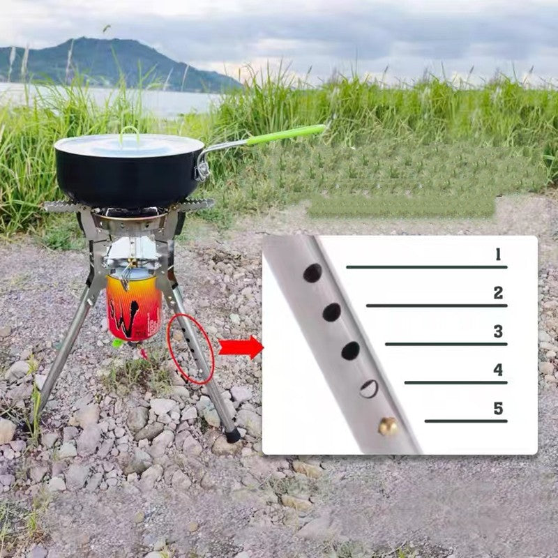 Outdoor Camping Gasgrill Butan Hochleistungs-Gaskocher – Bild 3 | LuxeStyle