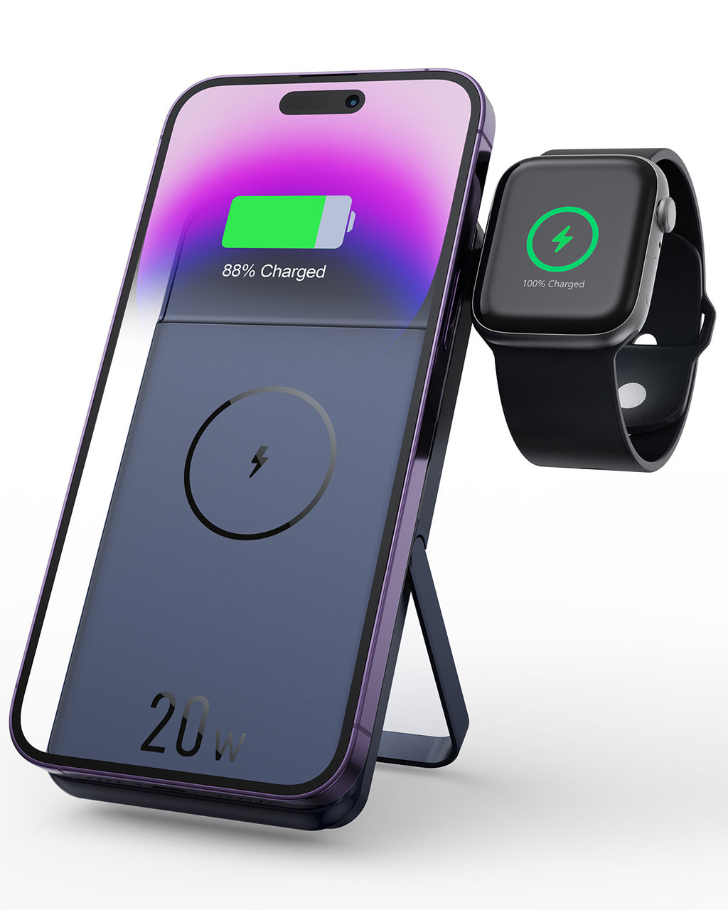 Magnetische 3-in-1 Wireless Powerbank