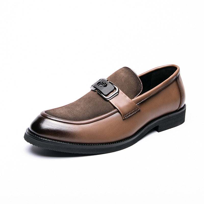 Herren Leder Slipper Übergrössen