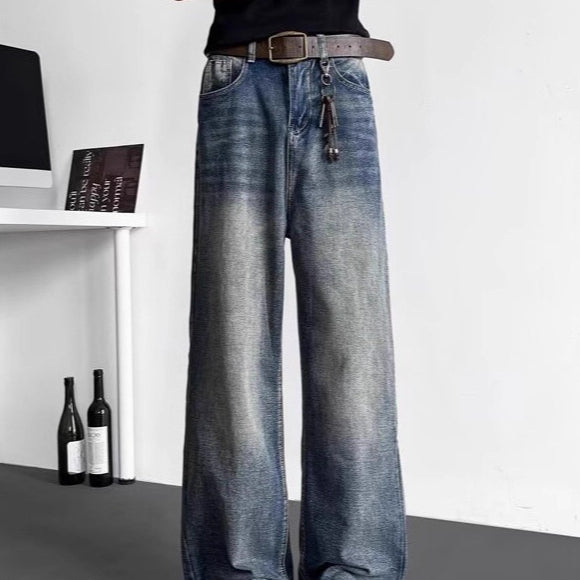 Loose Fit Straight Leg Jeans für Herren