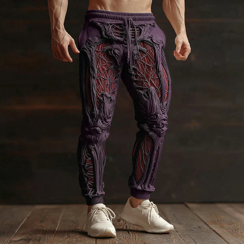 3D Digital-Print Yoga Leggings für Damen