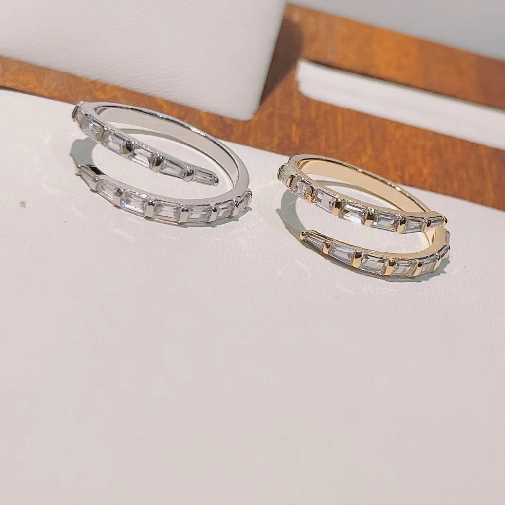 Zirkon-Doppelring – Bild 6 | LuxeStyle