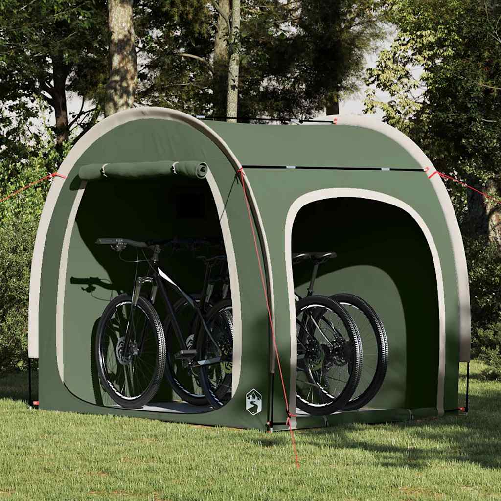 Fahrradgarage mit Dach und Stauraum