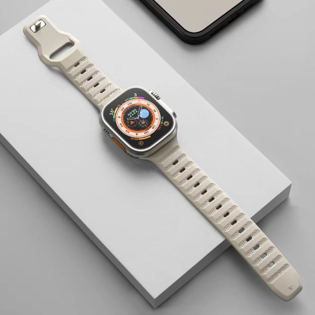 Fluoro-Kautschuk Armband für Smartwatches