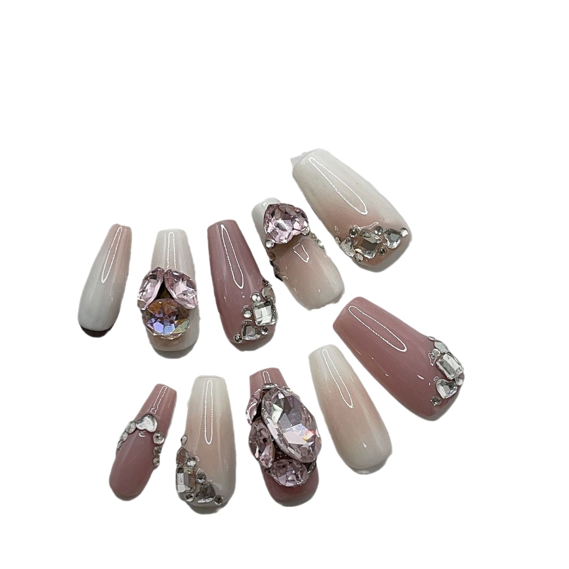 Nagelspray-Pistole mit Strass-Kugel