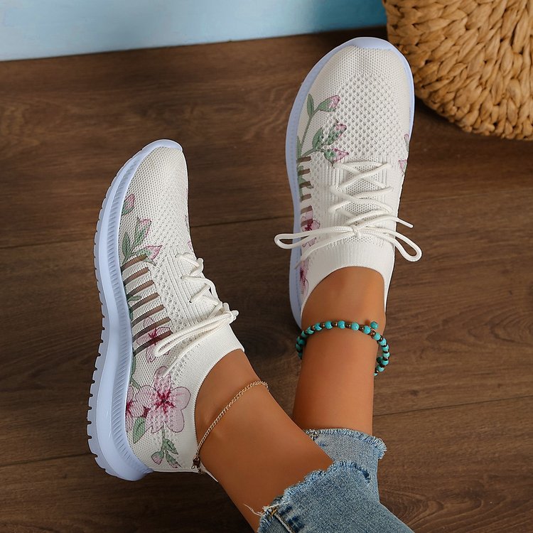 Damen Freizeit Mesh Flyknit Laufschuh – Bild 1 | LuxeStyle
