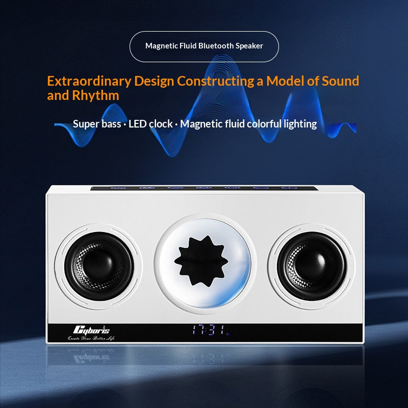 Bluetooth Lautsprecher mit Doppelhorn und RGB-Beleuchtung – Bild 4 | LuxeStyle