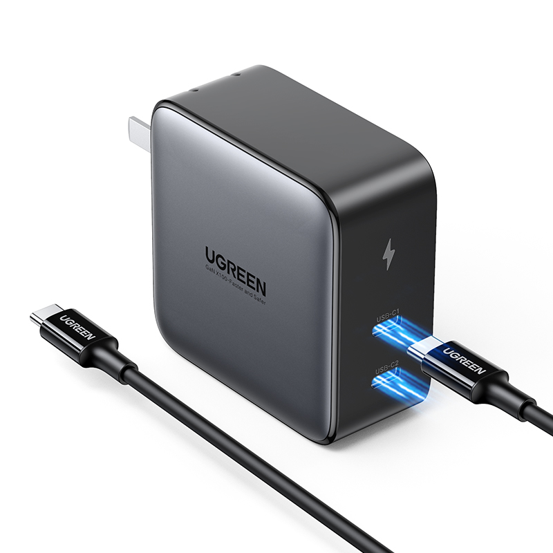GaN PD-Ladegerät 65W/100W mit 2 oder 4 Ports