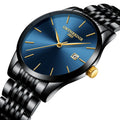 Schlanke Herrenuhr mit Kalenderfunktion | LuxeStyle