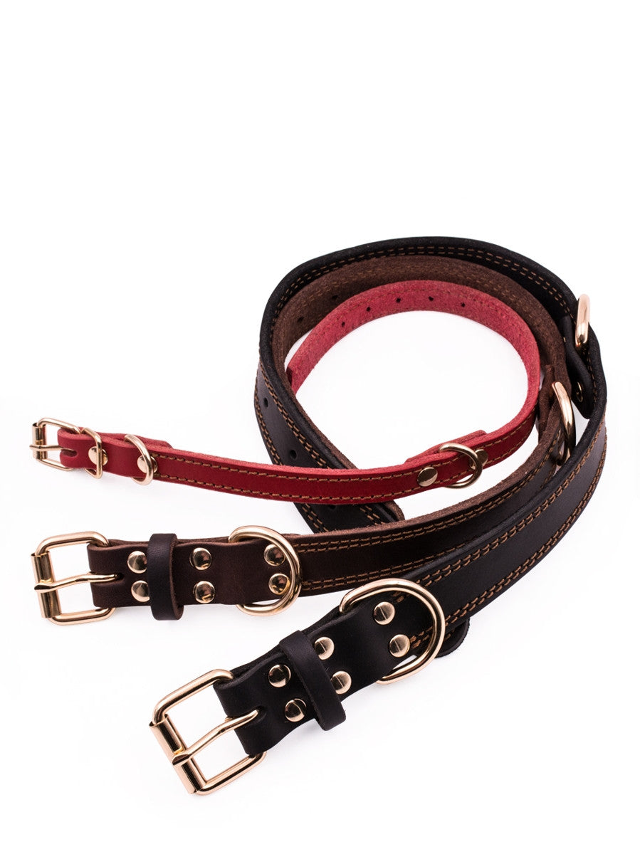 Lederverstärkter Hundehalsband – Bild 9 | LuxeStyle