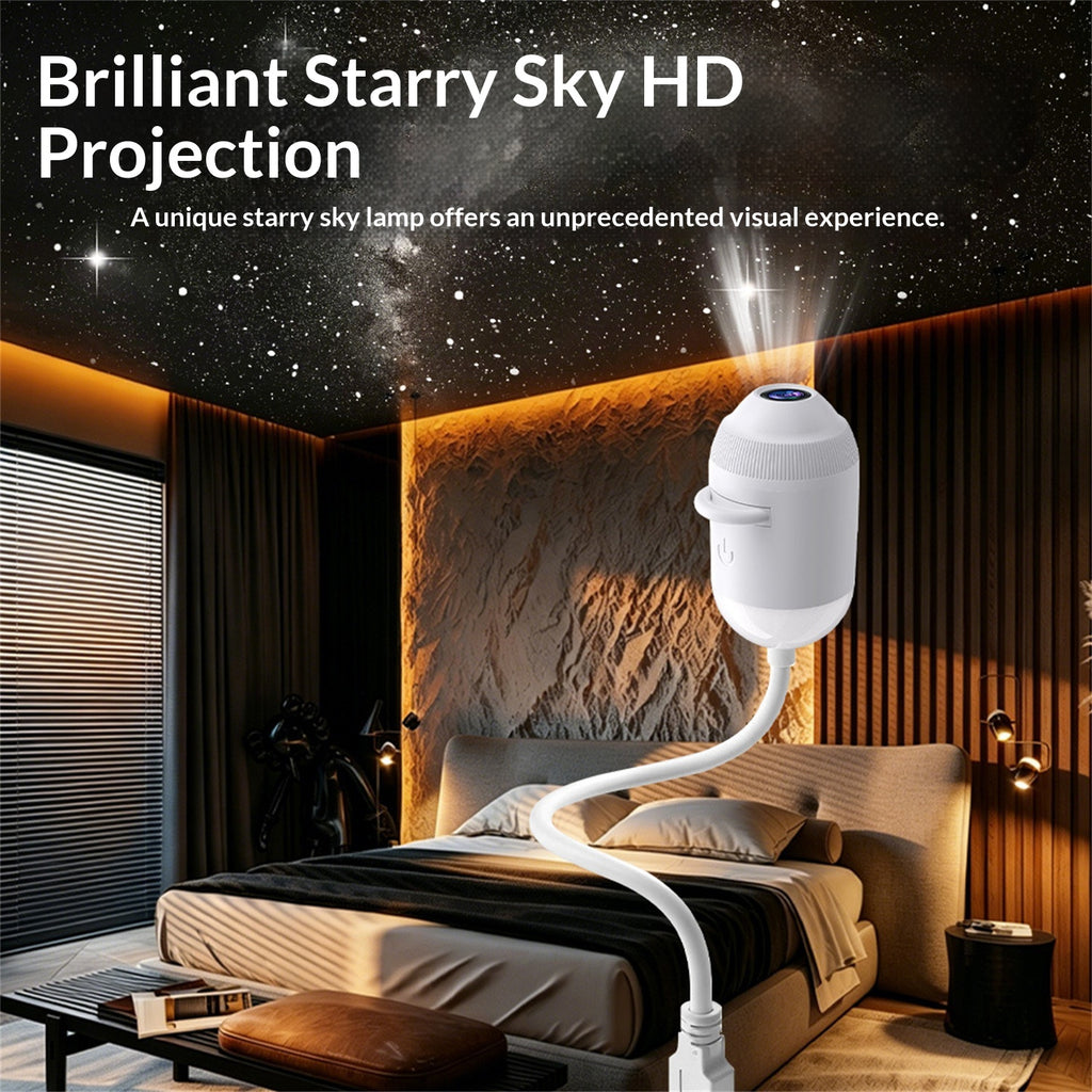 Nachtlicht mit Sternenhimmel-Projektion