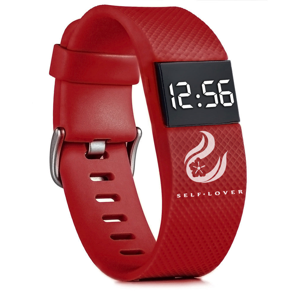 Sportuhr mit Silikonarmband – Ansicht 2