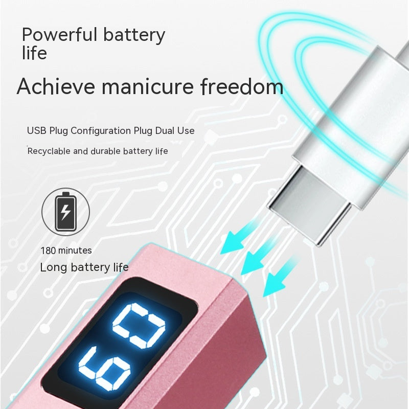 Mini UV/LED Nagellampe mit Display – Ansicht 6